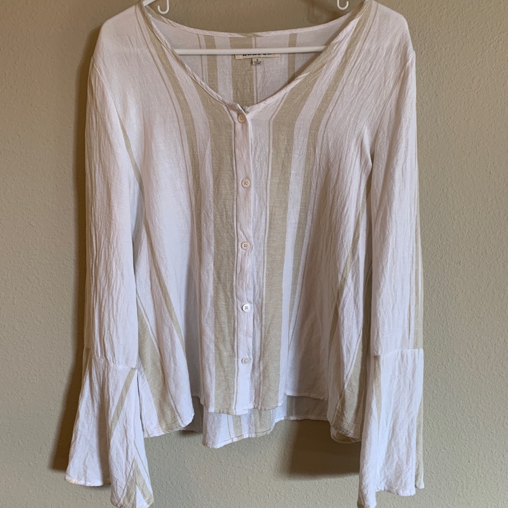 Flare Sleeved Blouse